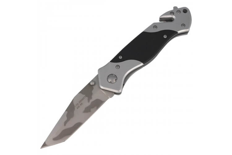 Couteau pliant de secours Herbertz 226912 lame camouflée manche 12cm