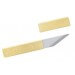 Couteau de poche Higonokami Kiri 659 acier Blue Steel manche laiton 7cm + étui