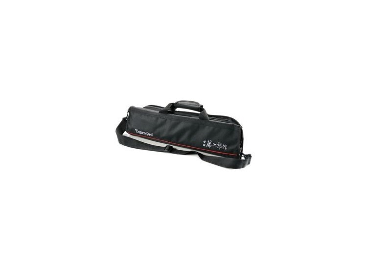 Malette souple pour 8 couteaux de cuisine - nylon noir Tojiro