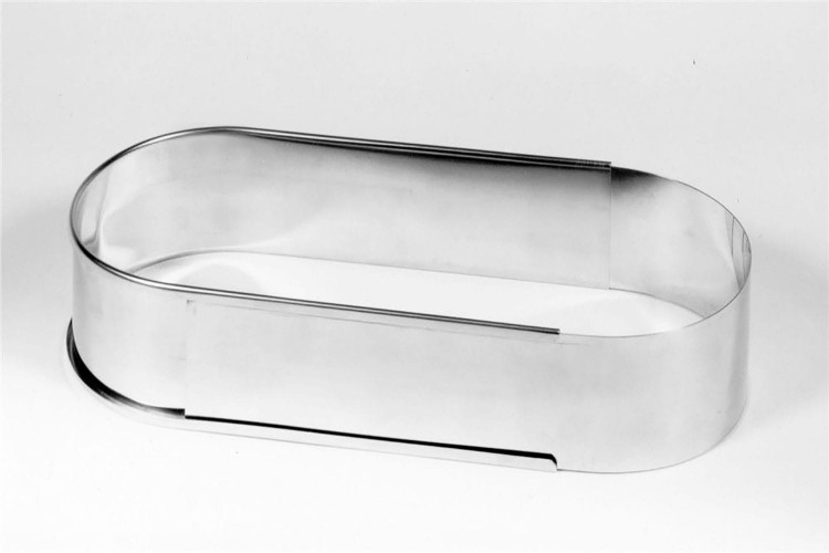 Cadre extensible professionnel Lares tout inox - Forme ovale
