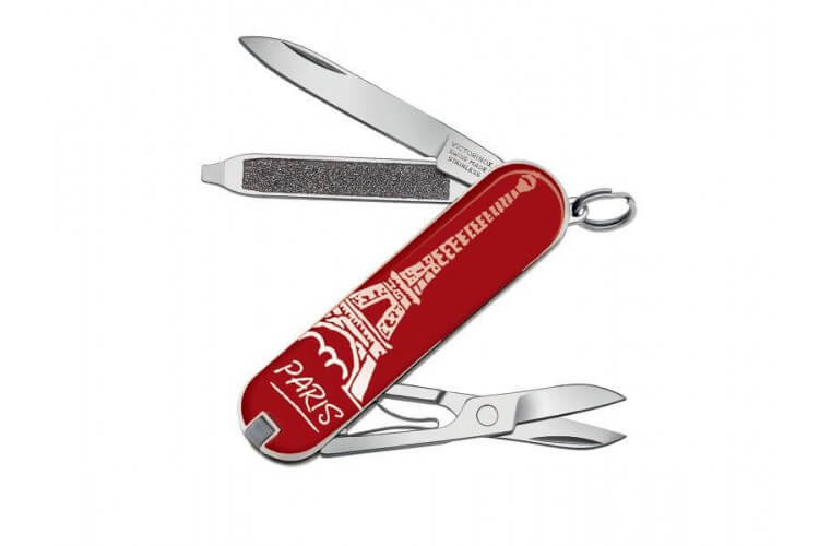 Couteau suisse Victorinox 5 pièces Classic Tour Eiffel