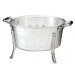 Passoire à gras professionnelle MATFER aluminium avec 3 pieds + anses 36cm