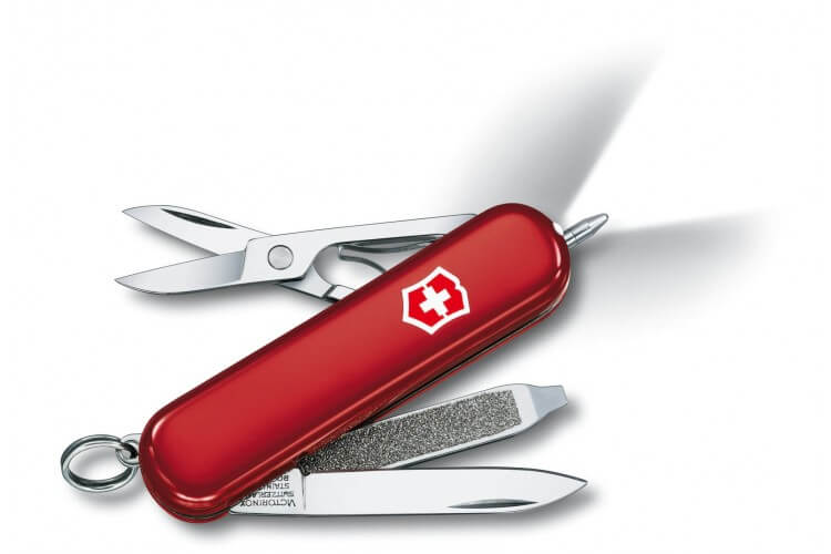 Couteau suisse Victorinox 5 pièces Signature lite Rouge