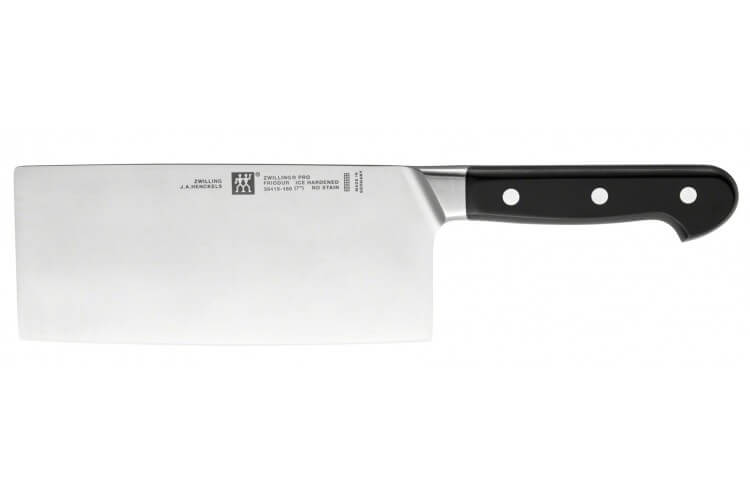 Couperet chinois Zwilling Pro forgé 18cm