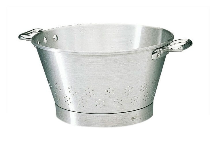 Passoire conique professionnelle MATFER alu 60cm avec anses