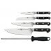 Bloc de 4 couteaux de cuisine Zwilling Pro forgés + 1 fusil à aiguiser