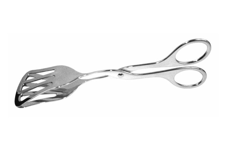 Pince &agrave; g&acirc;teaux large 19cm tout inox