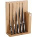Bloc bambou design de 5 couteaux de cuisine Zwilling Pro forgés