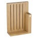 Bloc bambou design de 5 couteaux de cuisine Zwilling Pro forgés