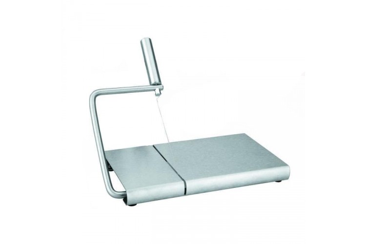 Trancheuse manuelle inox pour foie gras, fromage, beurre