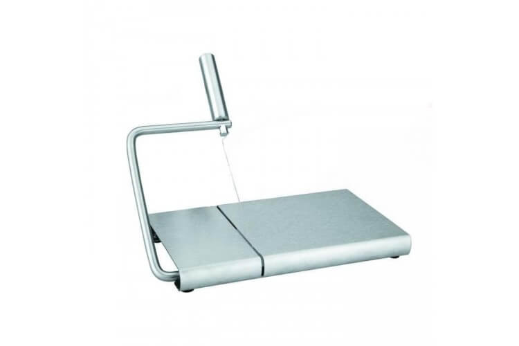 Trancheuse manuelle inox pour foie gras, fromage, beurre