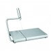Trancheuse manuelle inox pour foie gras, fromage, beurre