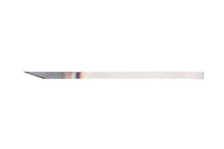 Lame de boulanger monobloc acier carbone - Droite lisse