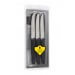 Set 6 couteaux de table Arcos lames acier NITRUM manche noir