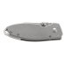 Couteau pliant CRKT SQUID 2490 manche acier inox 8.5cm