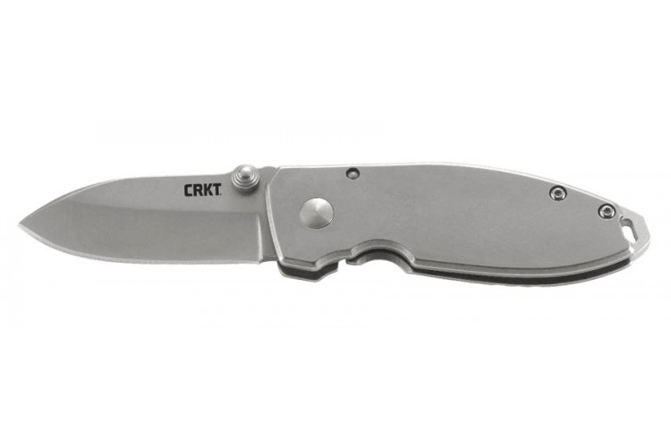 Couteau pliant CRKT SQUID 2490 manche acier inox 8.5cm