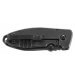 Couteau pliant CRKT SQUID 2490KS manche acier inox noir 8.5cm