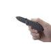 Couteau pliant CRKT SQUID 2490KS manche acier inox noir 8.5cm