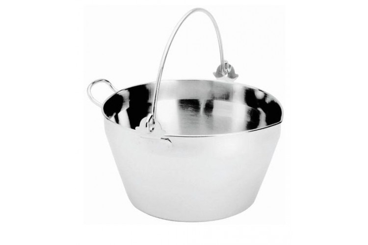 Marmite &agrave; confiture Artame en acier inox 18/10 9L