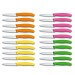 Boite de 20 couteaux d'office Victorinox SwissClassic multicolores lames droites 8cm