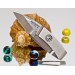 Couteau pliant MCUSTA Bamboo Money Clip MC-151 ébène 9cm