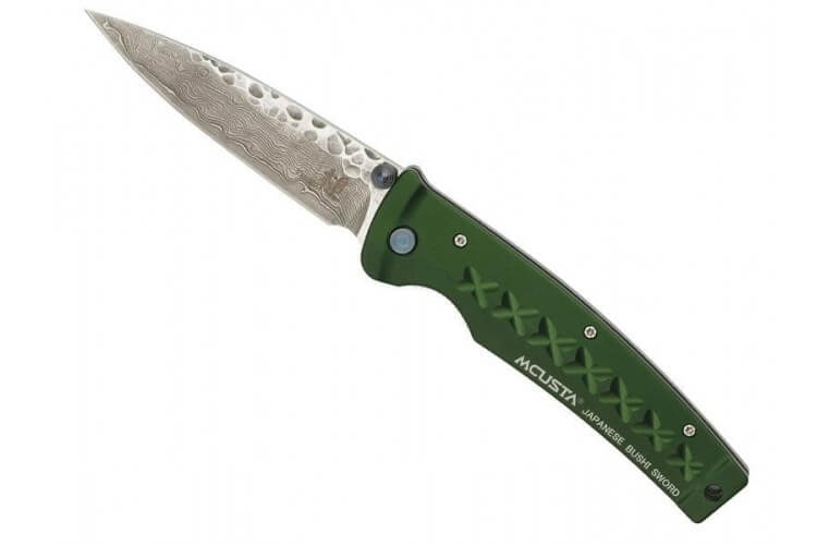 Couteau pliant MCUSTA Tsuchi Fusion MC-162D Damas martelé 11cm