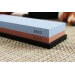 Pierre à aiguiser Wusaki double face grains 240/800 + socle