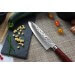 Coffret 2 couteaux Wusaki Pakka X50 pakkawood Santoku + Office