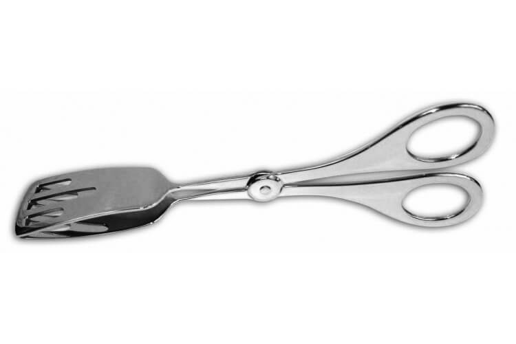Pince à gâteaux ajourée en acier inoxydable 18,5cm