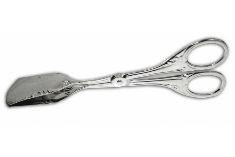 Pince &agrave; g&acirc;teaux d&eacute;cor&eacute;e 18cm en acier inoxydable