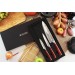 Coffret 3 couteaux Wusaki Pakka X50 pakkawood Chef + Universel + Office