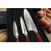 Coffret 3 couteaux Wusaki Pakka X50 pakkawood Chef + Universel + Office