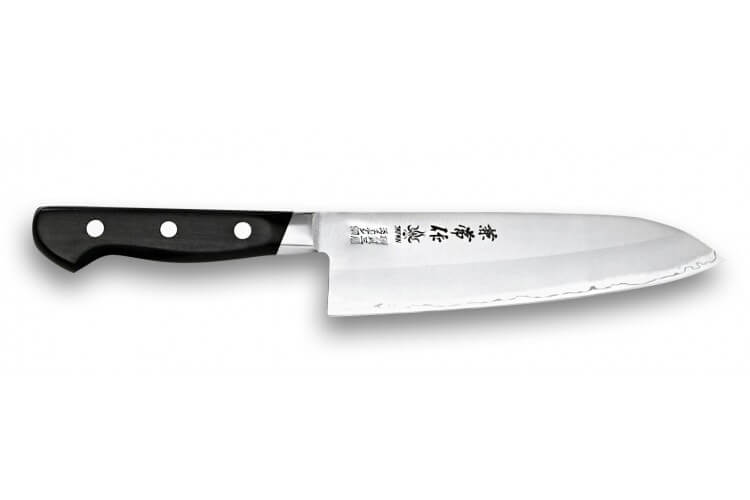 Couteau santoku japonais Japan Kanetsune 18cm acier Sandvik