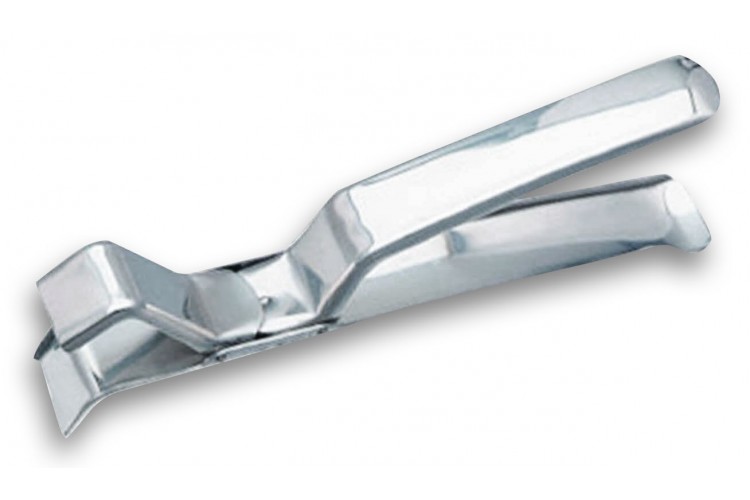 Pince pour plats et plaques en inox 19cm
