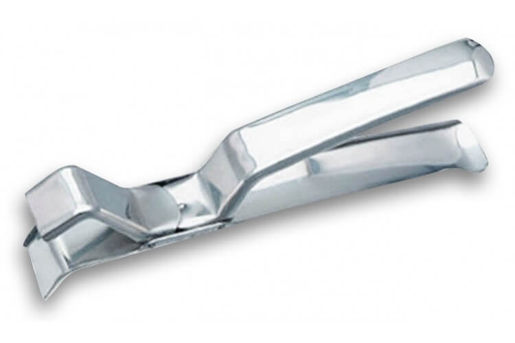 Pince pour plats et plaques en inox 19cm