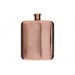 Flasque inox finition or rose avec bouchon simple - 180ml