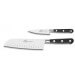 Coffret 2 couteaux français SABATIER Idéal Inox 100% forgé Santoku+Office