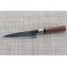 Couteau universel japonais artisanal Moritaka Aogami Super Series carbone 15cm manche noyer