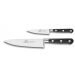 Coffret 2 couteaux français SABATIER Idéal Inox 100% forgé Chef+Office