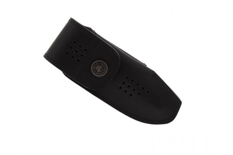 Etui LE VIGNERON Max Capdebarthes en cuir noir pour manche de 12cm