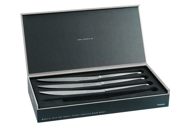 Coffret 4 Couteaux &agrave; steak Type 301 Design by F.A. Porsche