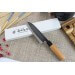 Couteau santoku japonais artisanal Moritaka Aogami 2 Steel carbone 17cm