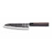 Couteau santoku 3 Claveles Osaka 18cm forgé main manche grenadille