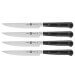 Set de 4 couteaux à steak Zwilling lames lisses 12cm