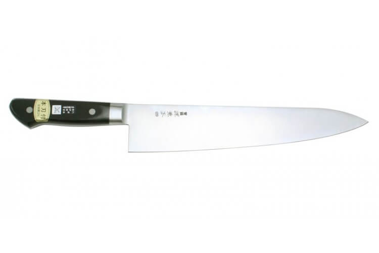Couteau de chef 27cm Japan Kanetsune acier carbone 2N