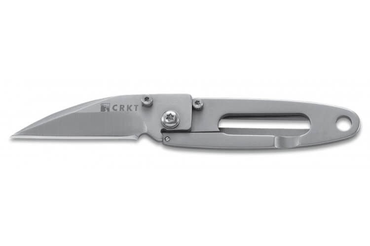Couteau pliant CRKT DELILAH'S PECK 5520 manche porte-billets 7cm