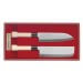 Coffret 2 couteaux japonais Noshumagorokusaku : Nakiri + Santoku