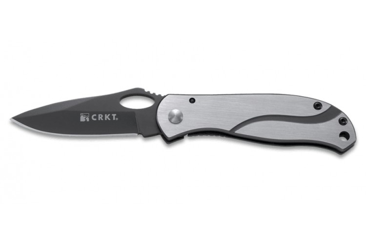 Couteau pliant CRKT PAZODA manche acier inox 9.5cm
