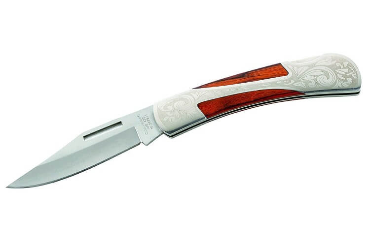 Couteau pliant Herbertz 297811 manche métal/pakka 11cm