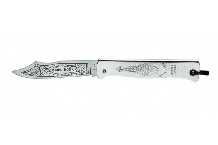 Couteau pliant Douk-Douk 815GM lame acier carbone manche métal 11cm